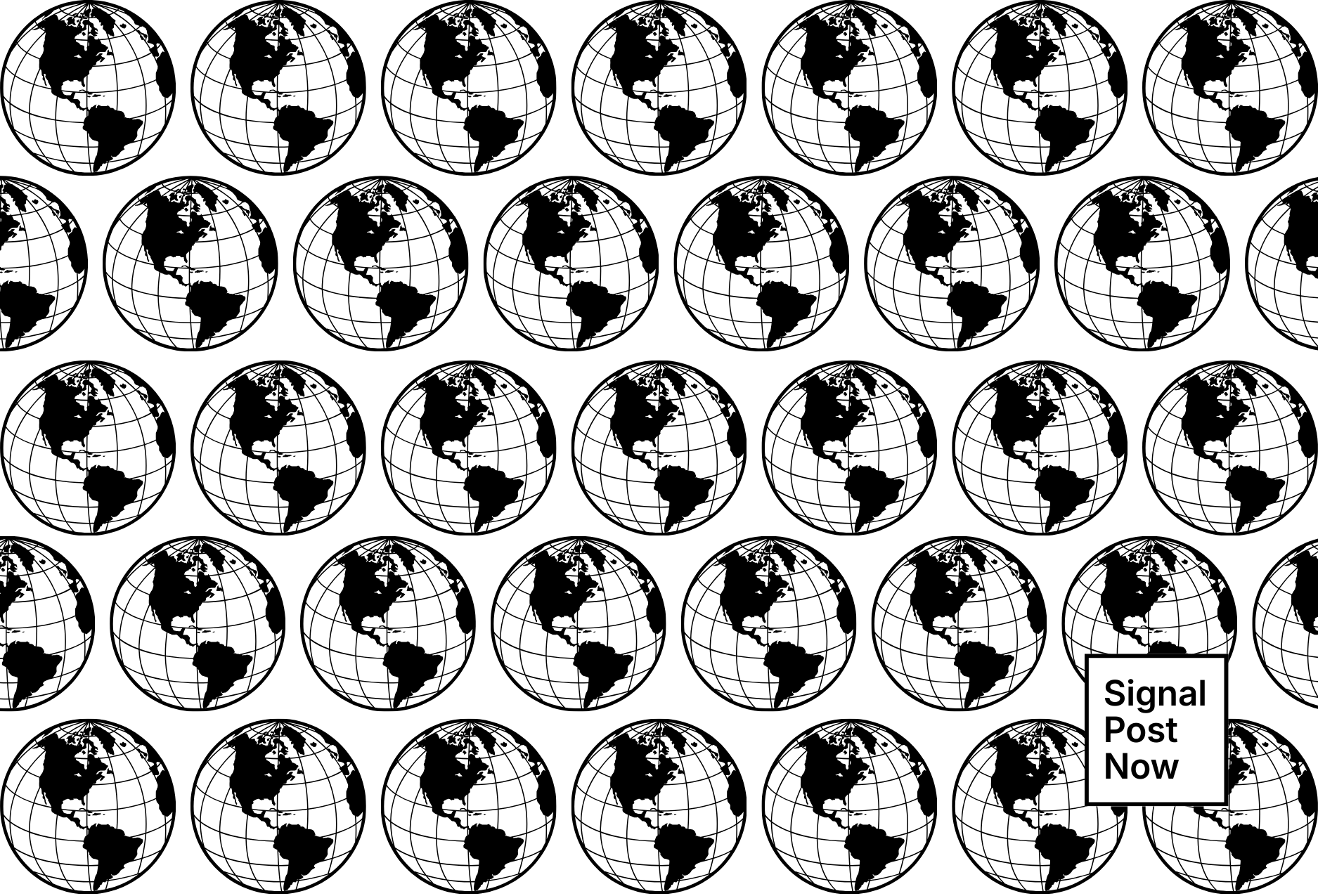 Environment postcard design