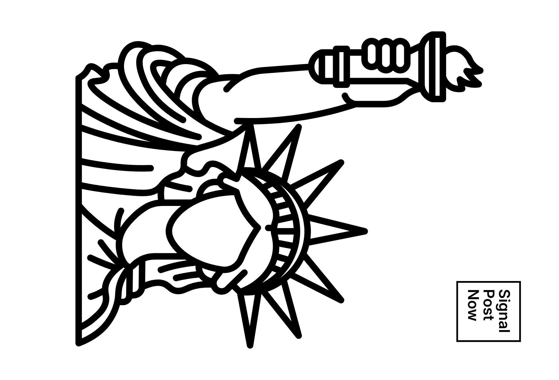 Immigration postcard design